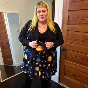 cropped black jacket